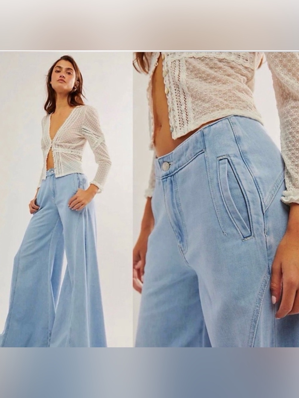 Free People FP Chase The Sun Jeans